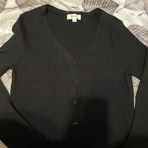 Long sleeve knitted t shirt